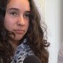 Schülerin am OZ Buechenwald in Gossau, Schweiz 