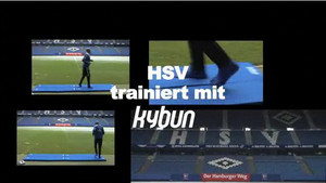 HSV und die kybun Matte 