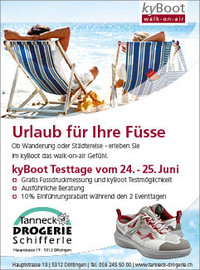 Event Anzeige Tanneck Drogerie