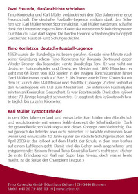 Timo Konietzka Autogrammkarte back