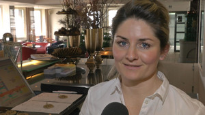 Bettina Steimann, Verantwortliche Réception Hotel Hirschen in Wildhaus, Schweiz