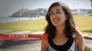 Maya Katsir, Studentin und Servicefachkraft, Tel-Aviv, Israel