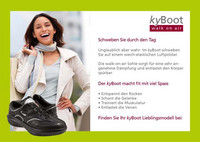 Anzeige mit junger Frau