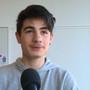 Schüler am OZ Buechenwald in Gossau, Schweiz 